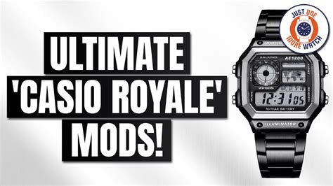 Casio royale mod kit Notify Me When There’s A New Build